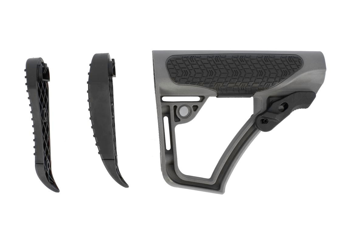 Daniel Defense Collapsible Buttstock - Tornado Grey